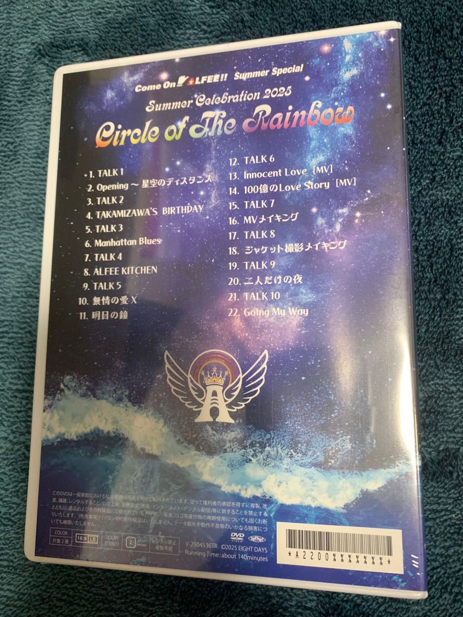 THE ALFEE 2025夏イベ DVDパンフ 未開封 THE ALFEE 2025夏イベ DVDパンフ