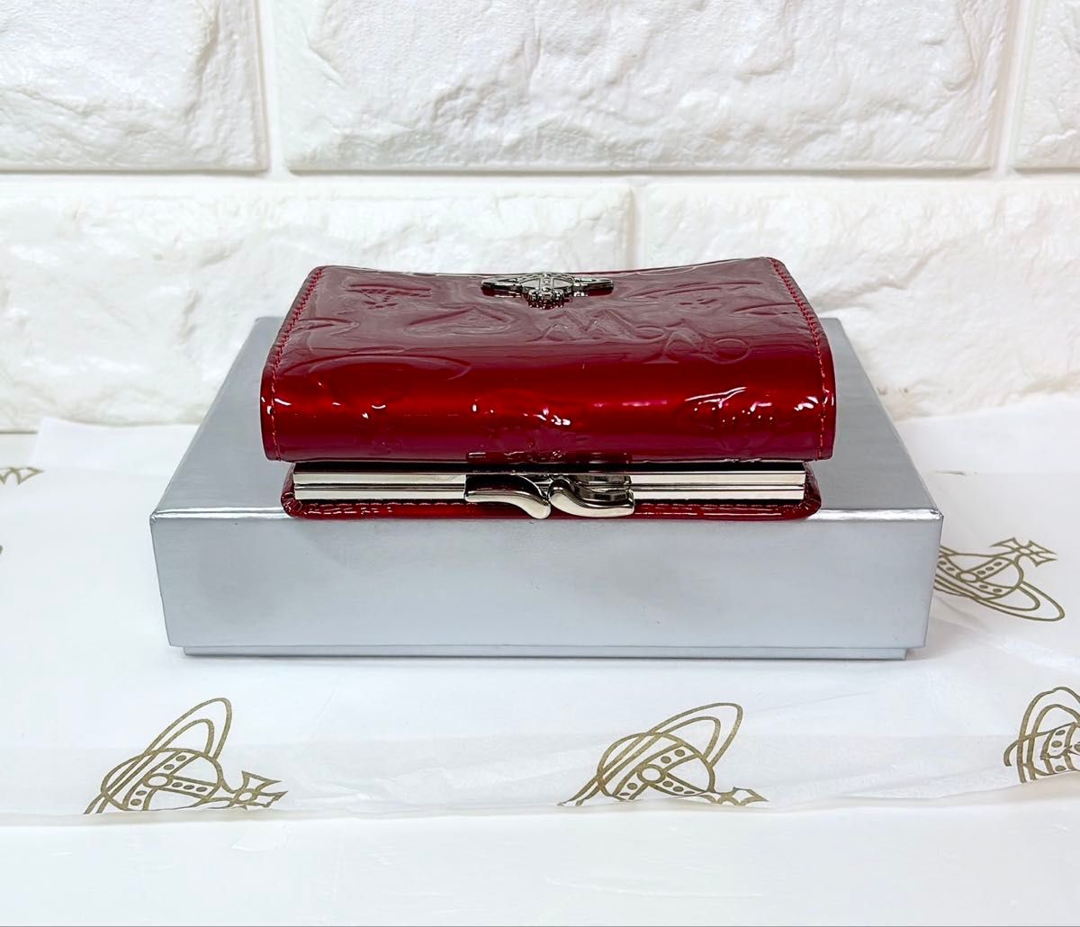 新品】Vivienne Westwood ヴィヴィアンウエストウッド 財布 三つ折り
