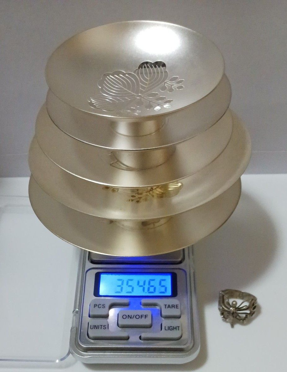 銀杯 造幣局 泉友会製 純銀 木箱入り 93グラム 銀杯 造幣局 泉友会