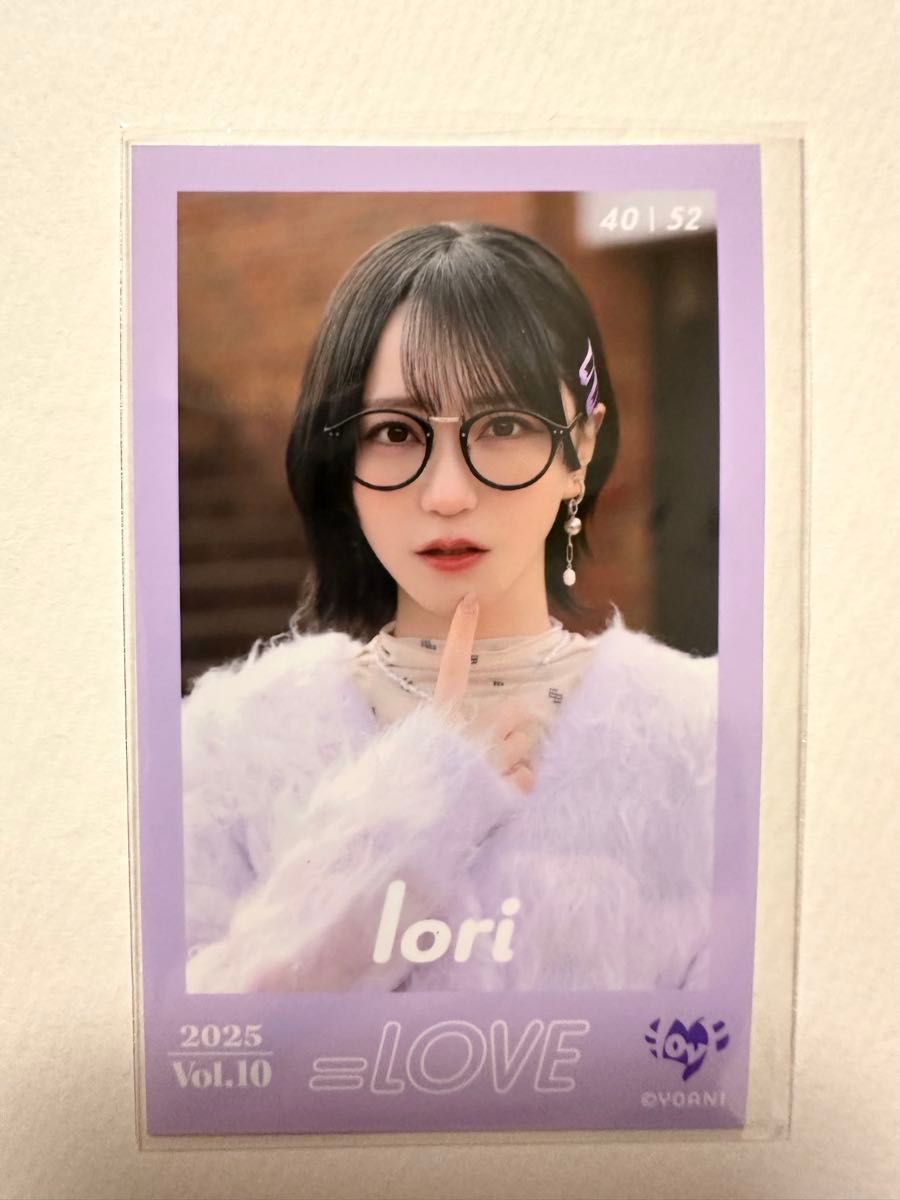 本物 イコラブ 野口衣織 祝祭 直筆 生写真 ヨリ ミニフォト イコラブ