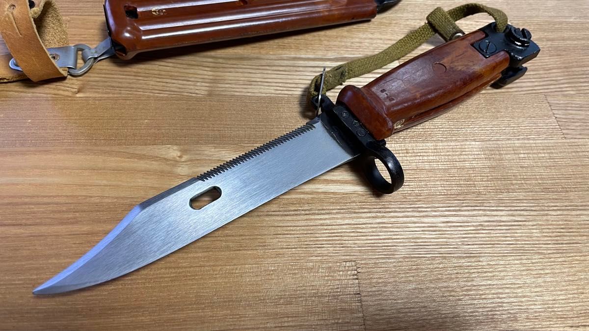 実物】ロシア軍 ソ連軍 6kh4 銃剣 バヨネット トゥーラ造兵廠 デッド