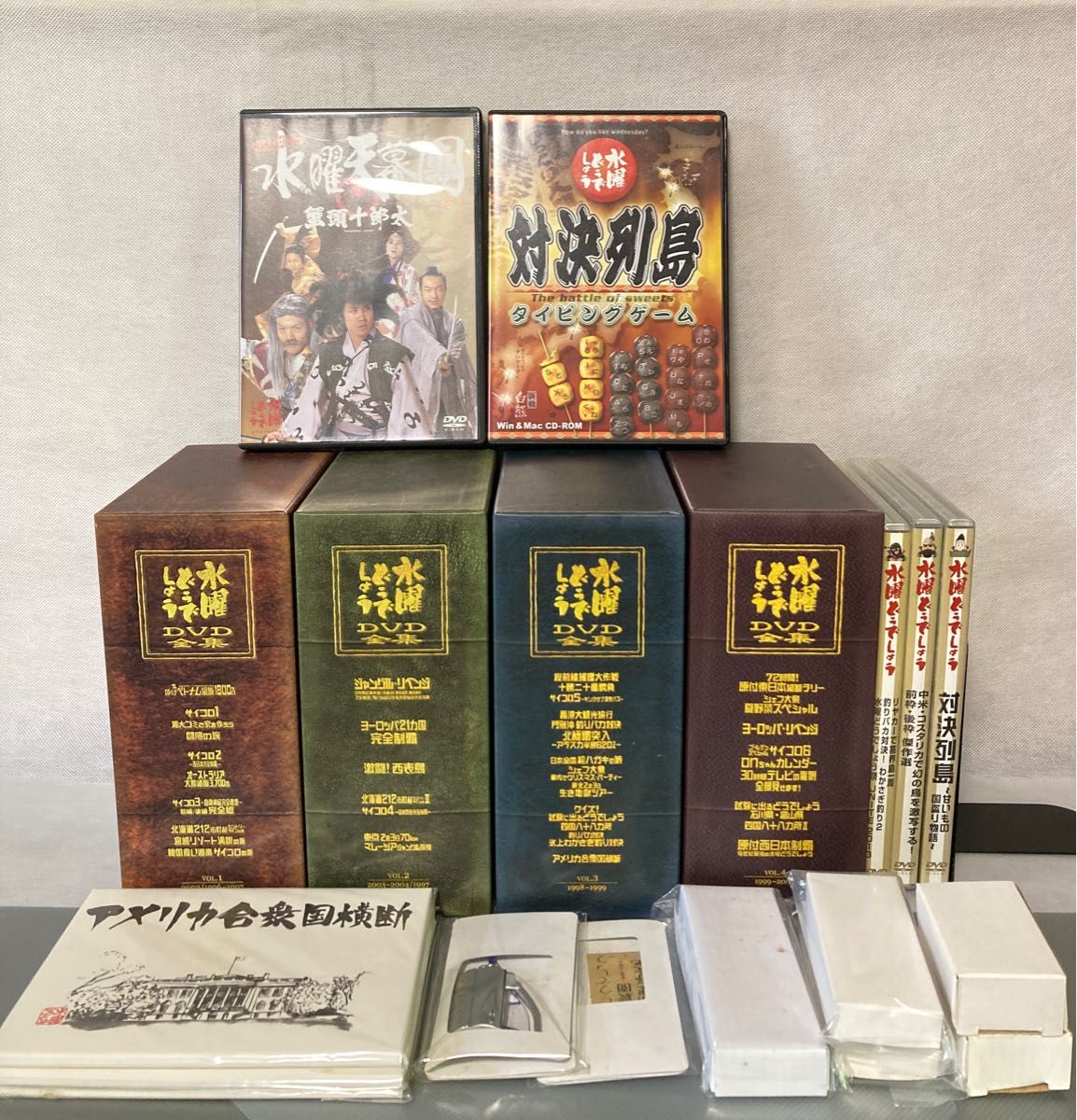 正規品 動作確認済み】 水曜どうでしょう DVD全集 コンプリートBOX Vol