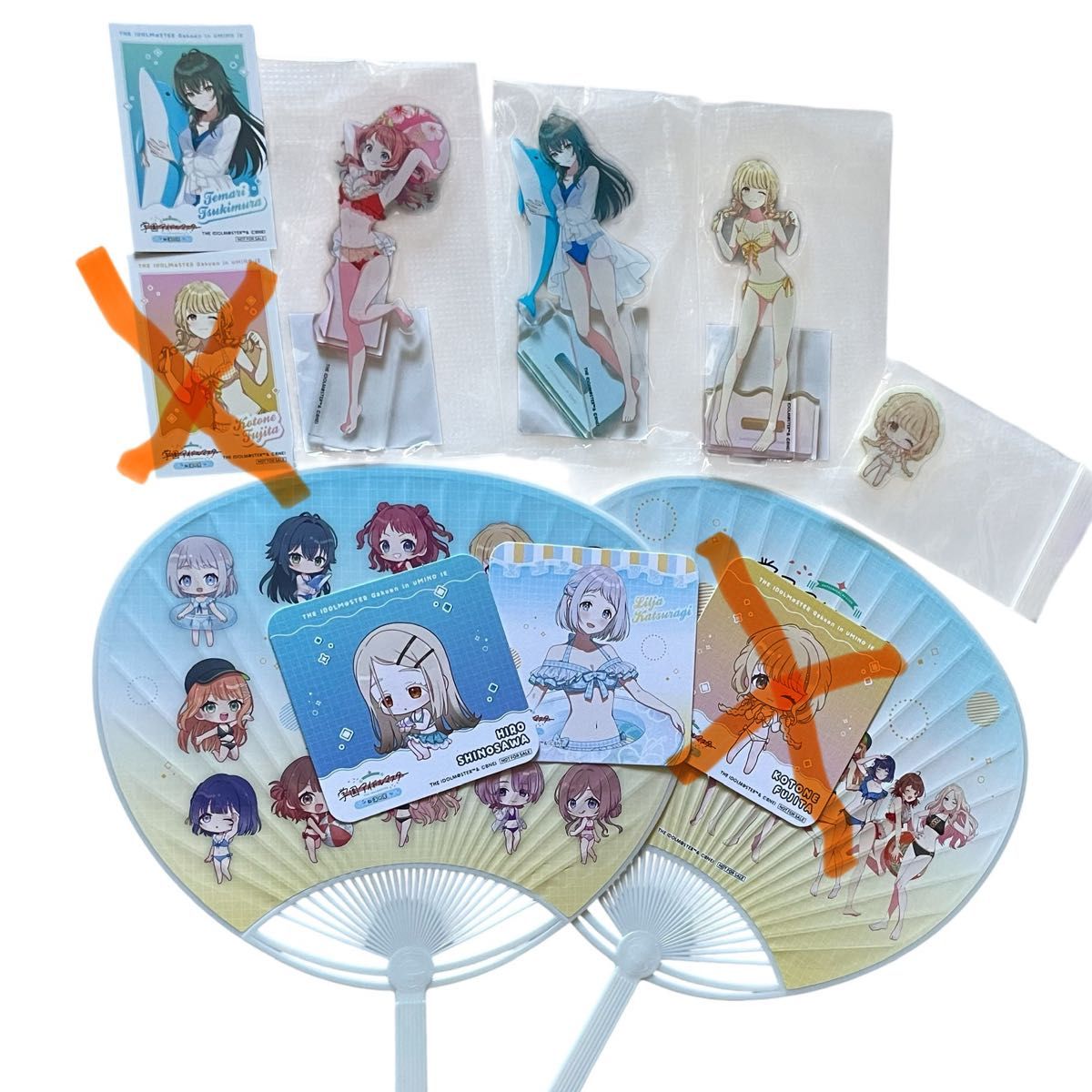 第五人格 スイパラ 江ノ島 海の家 アクリルスタンド フラバルー 2種 第