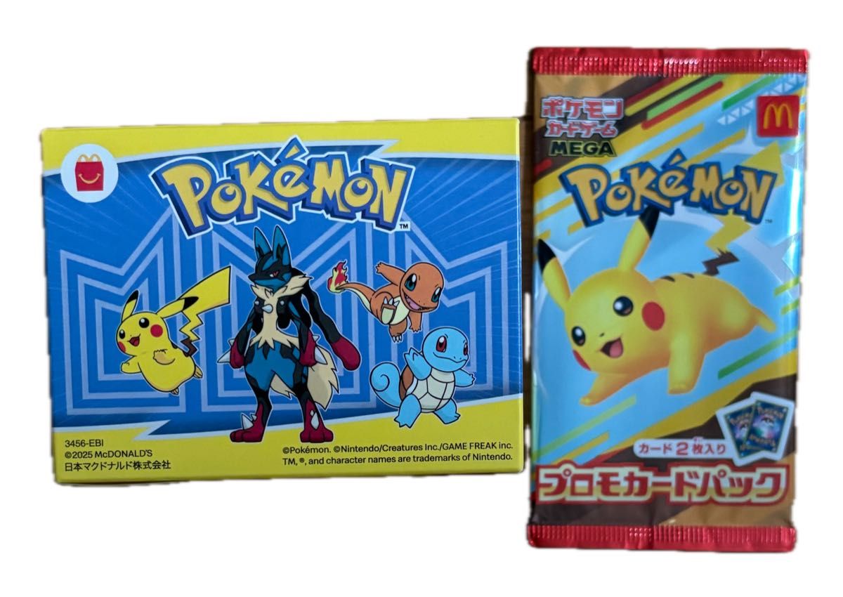 ポケモンカードMEGA マクドナルドハッピーセット2025プロモカード60