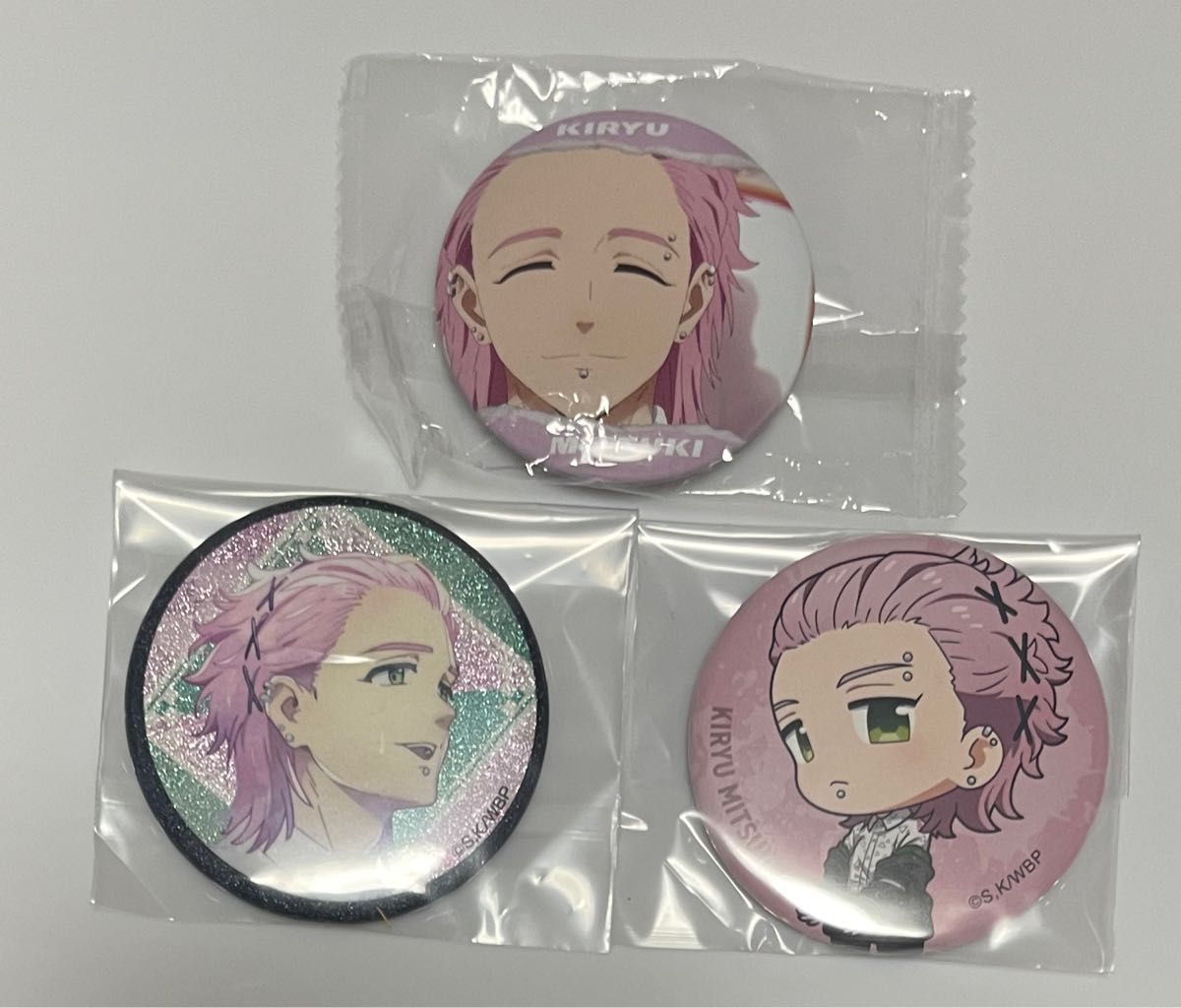 WIND BREAKER ウィンブレ 桐生三輝バースデーメタル缶バッジ 未開封