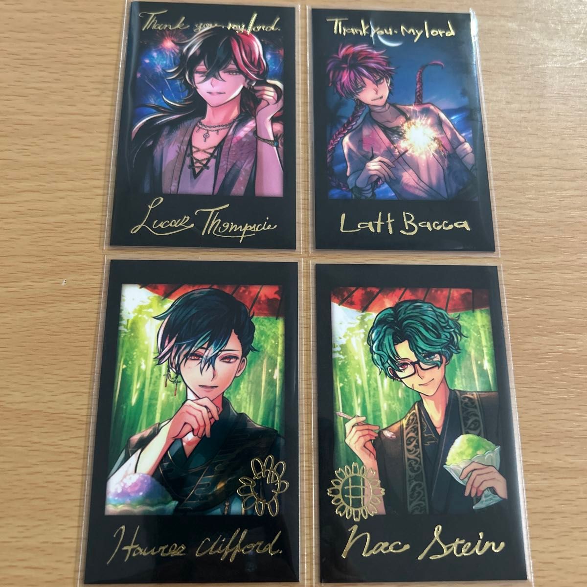 ベリアン 悪魔執事と黒い猫 ベレン あくねこ チェキ風カード ベレン