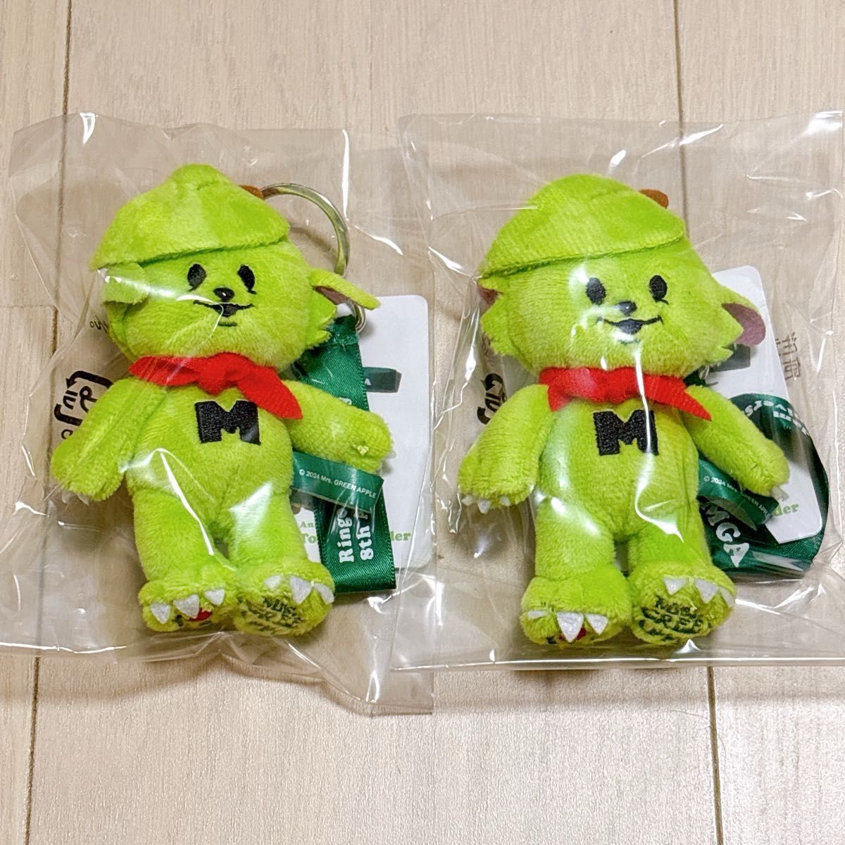☆Mrs. GREENAPPLE ミセスグリーンアップル メメル キーホルダー
