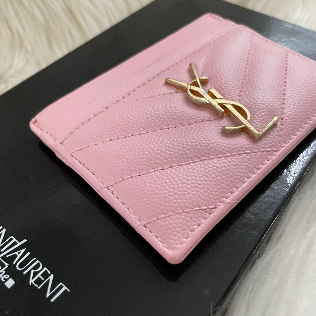 SAINT LAURENT イヴ サンローラン YSL 財布 フラグメントケース カード
