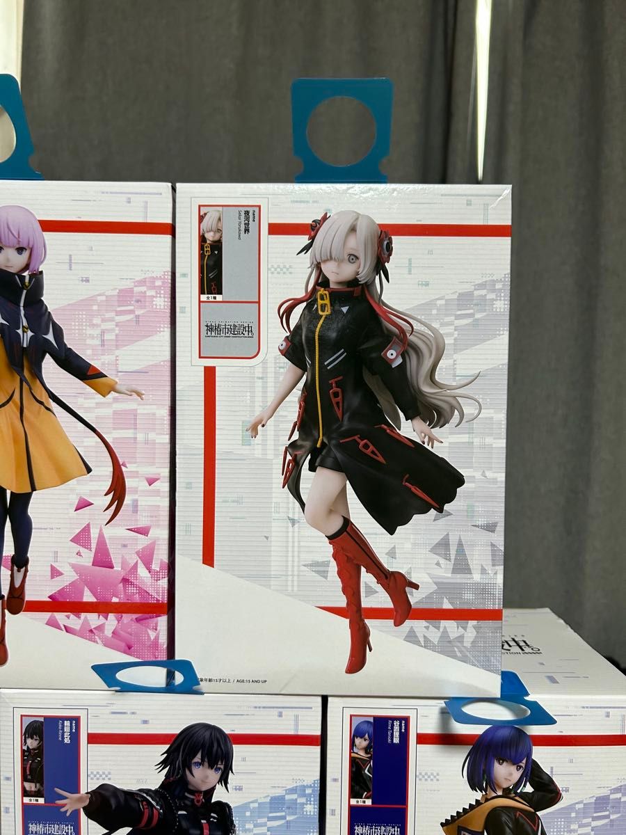 神椿市建設中 ラウンドワン限定 フィギュア 5人セット フィギュア