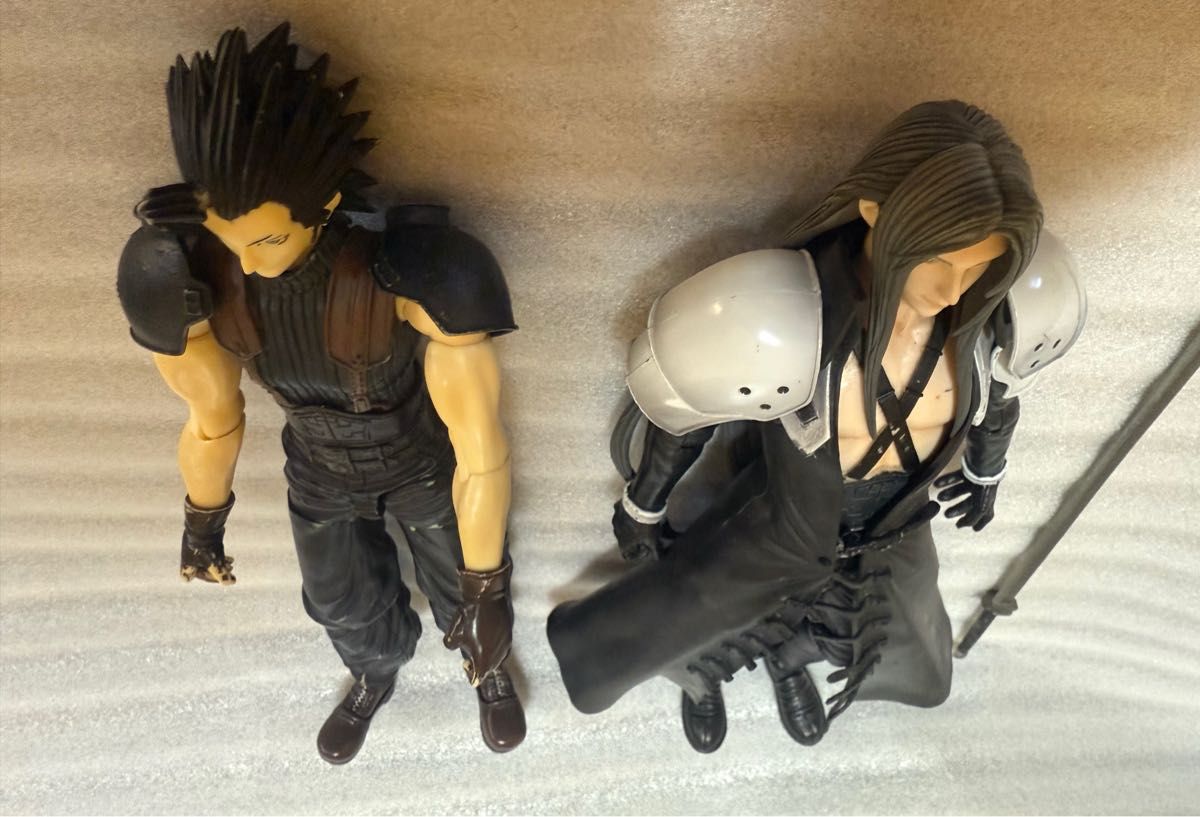 最終値下げ、FF7プレイアーツシリーズ クラウド ザックス セフィロス