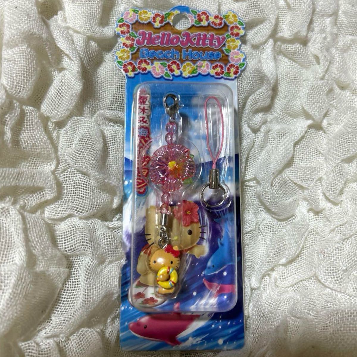 日焼けキティ 夏休み 海バージョン シャープペン 浮き輪