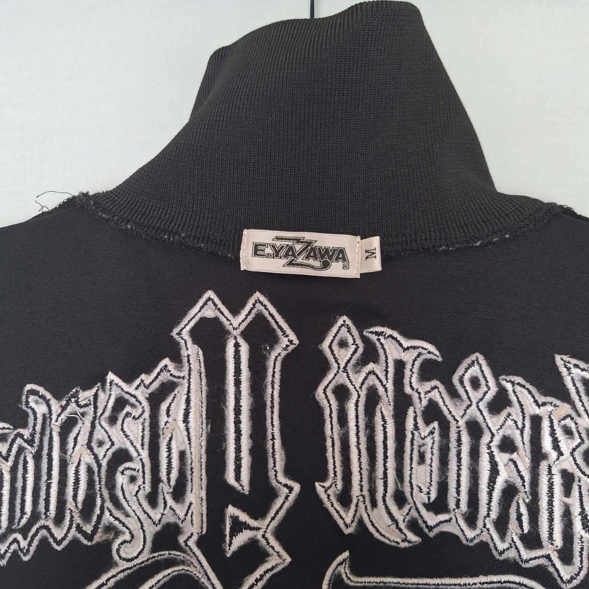 美品矢沢永吉ジャージジャケットトラックジャケット黒 Mサイズ 公式