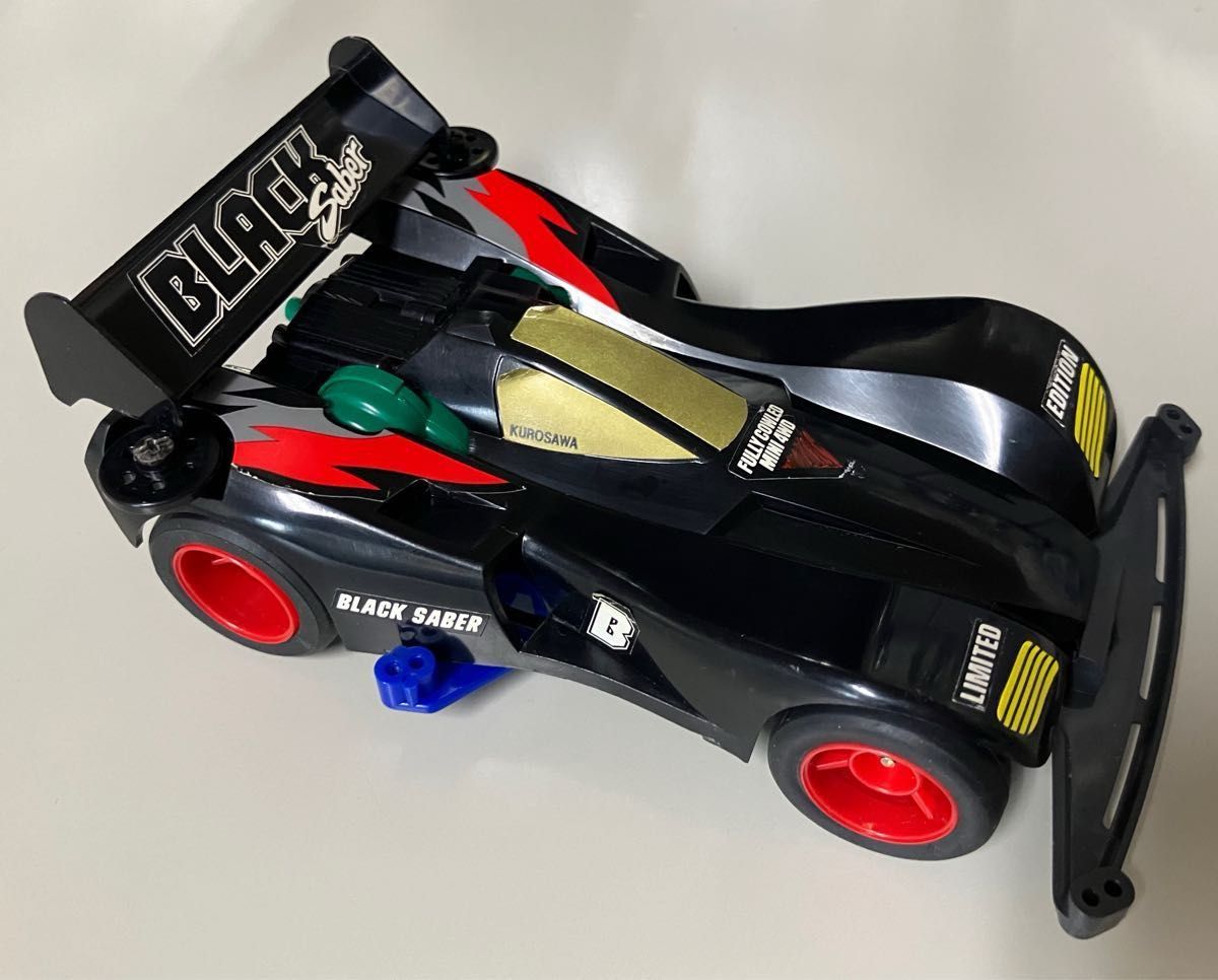ミニ四駆 ブラックセイバー フルカウルミニ四駆 完成品 当時物 TAMIYA