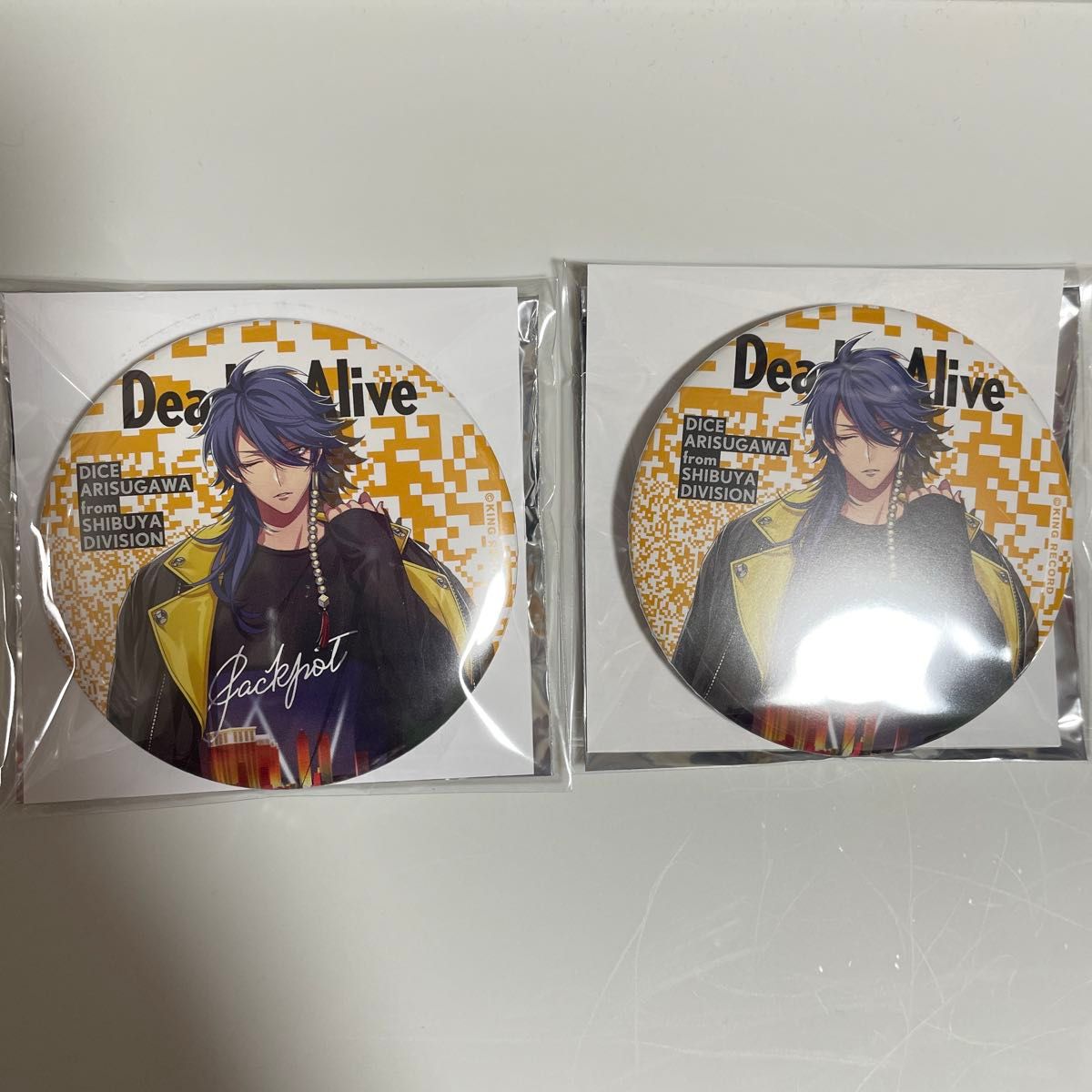 有栖川帝統 Flava2 缶バッジ 有栖川帝統 缶バッジ flava Hypnosis