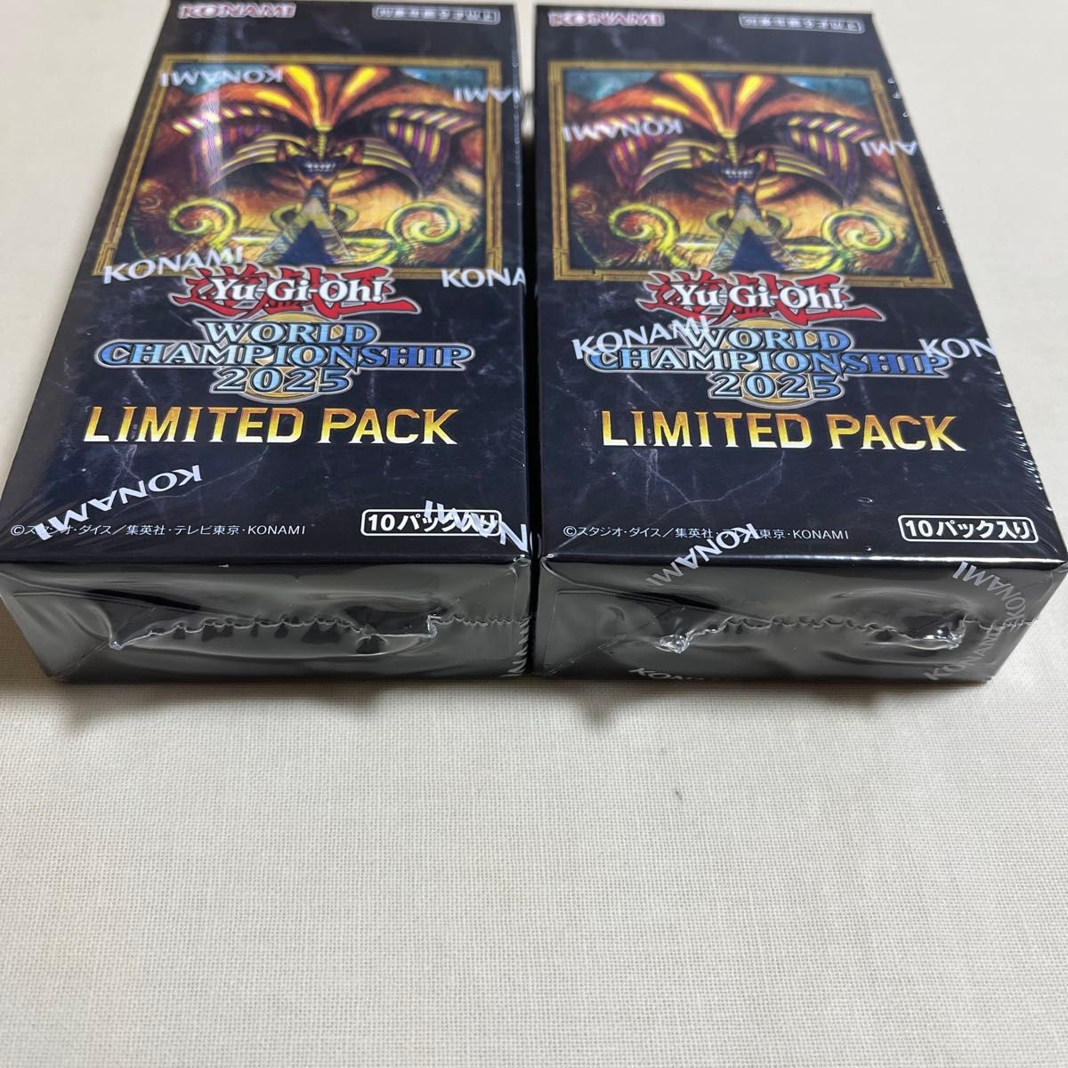 遊戯王 WORLD CHAMPIONSHIP 2025 未開封 遊戯王 WORLD CHAMPIONSHIP