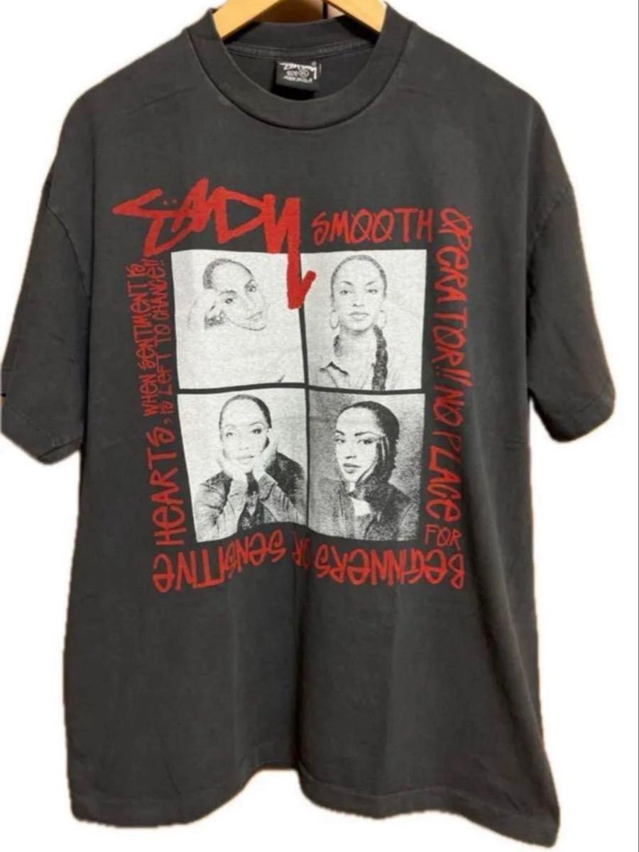 SADE × Stussy Tシャツ XL 両面プリント シャーデー ステューシー