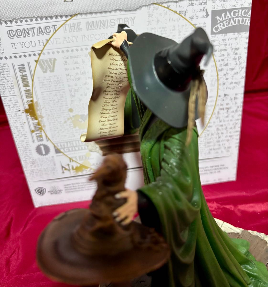 ハリーポッター enesco マクゴナガル エネスコ 組み分け帽子