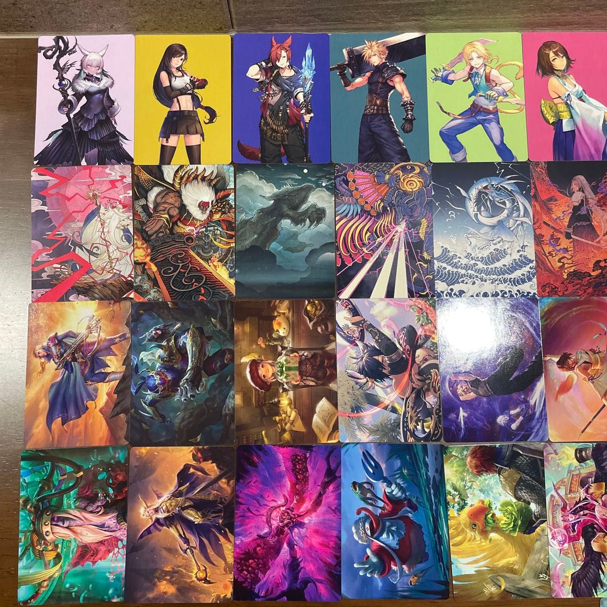 mtg FINAL FANTASY 箔押し アートカード 53種セット 日本語 mtg FINAL
