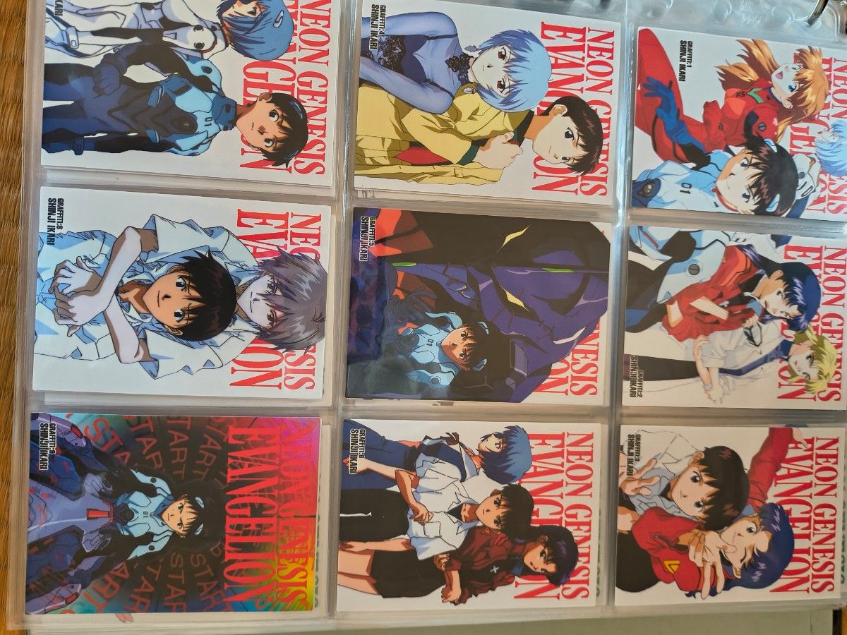 エヴァンゲリオンカードダスマスターズ1集初版コンプリート品172枚