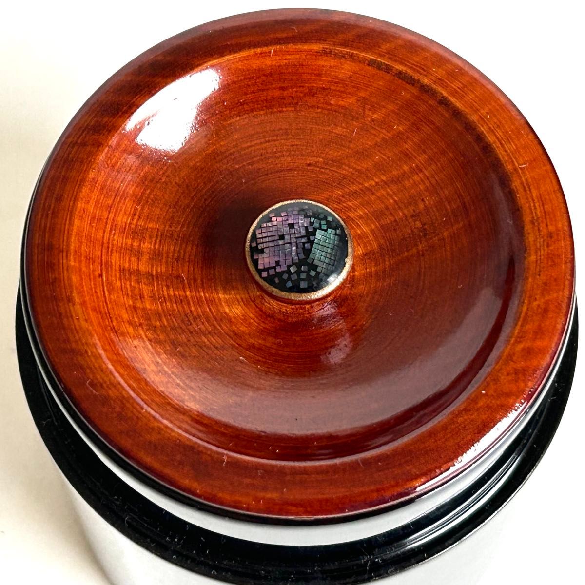 美品 希少】漆器 茶筒 茶器 茶道具 木製 漆塗り 蒔絵 螺鈿 伝統工芸