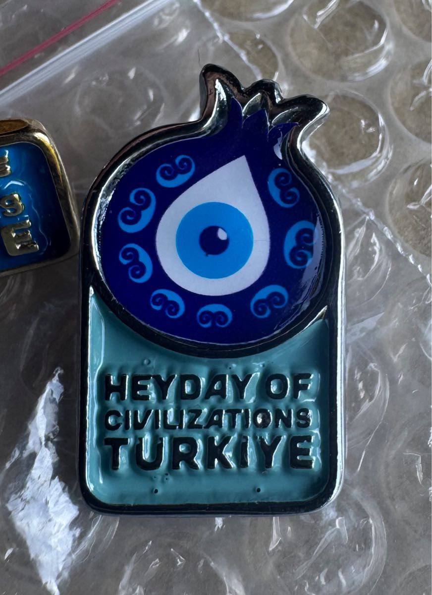 大阪・関西万博 Expo 2025 トルコ館 ナザールボンジュウ ピンズ お守り