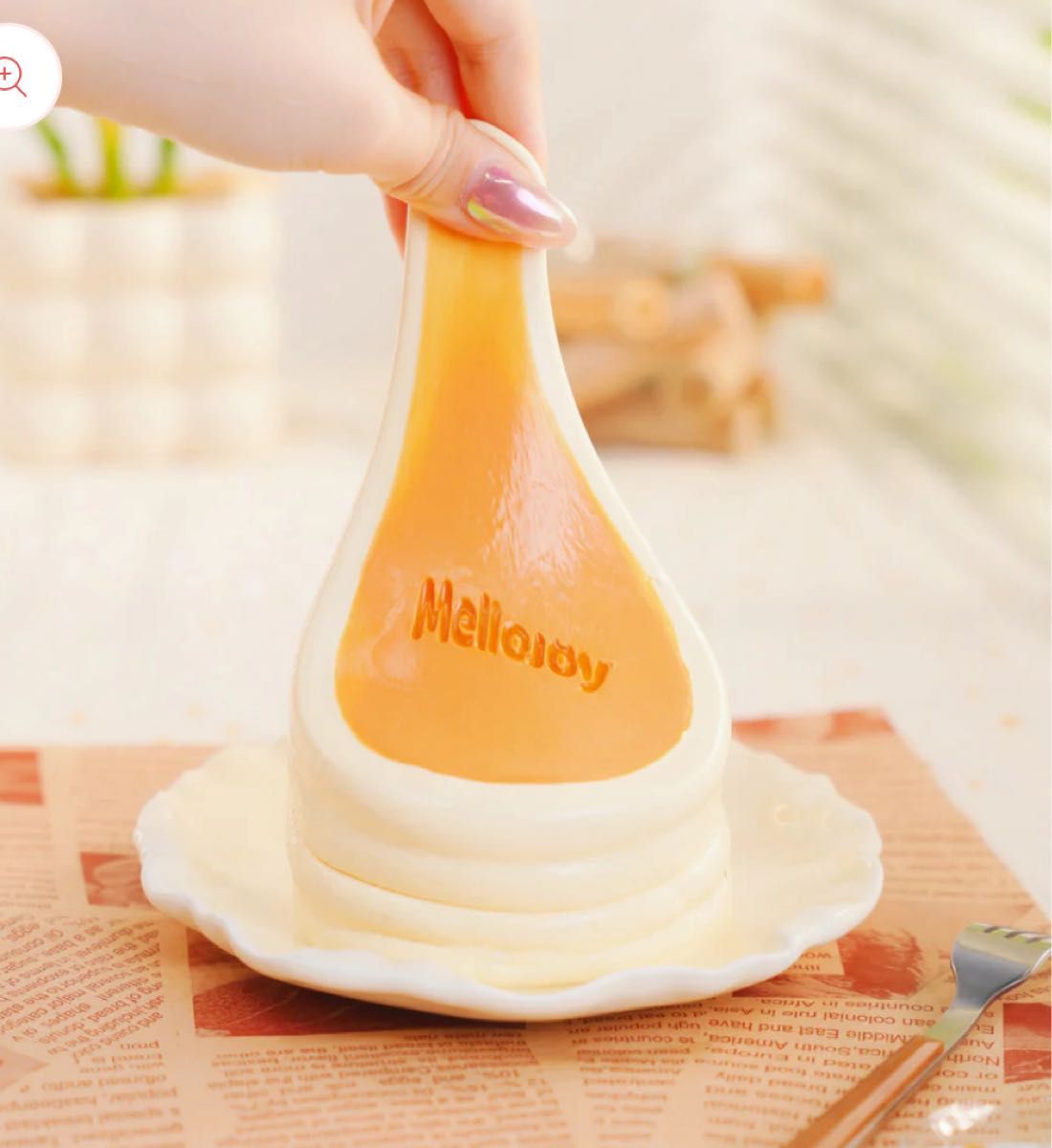 Mellojoy スフレ Mellojoy スクイーズ スフレ プレーン クリーミー