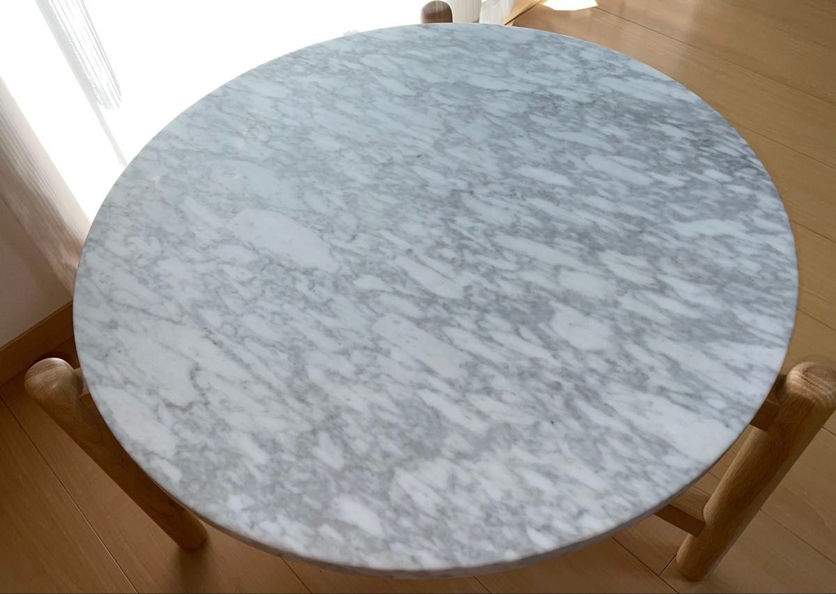 フランフラン シフラ 大理石 コーヒーテーブル〈大サイズ〉 【希少