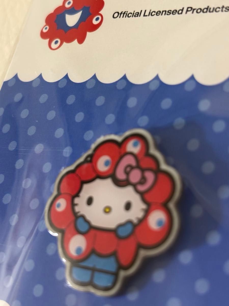 タイムセール】大阪・関西万博 誘致ピンバッジ ハローキティ 大阪関西