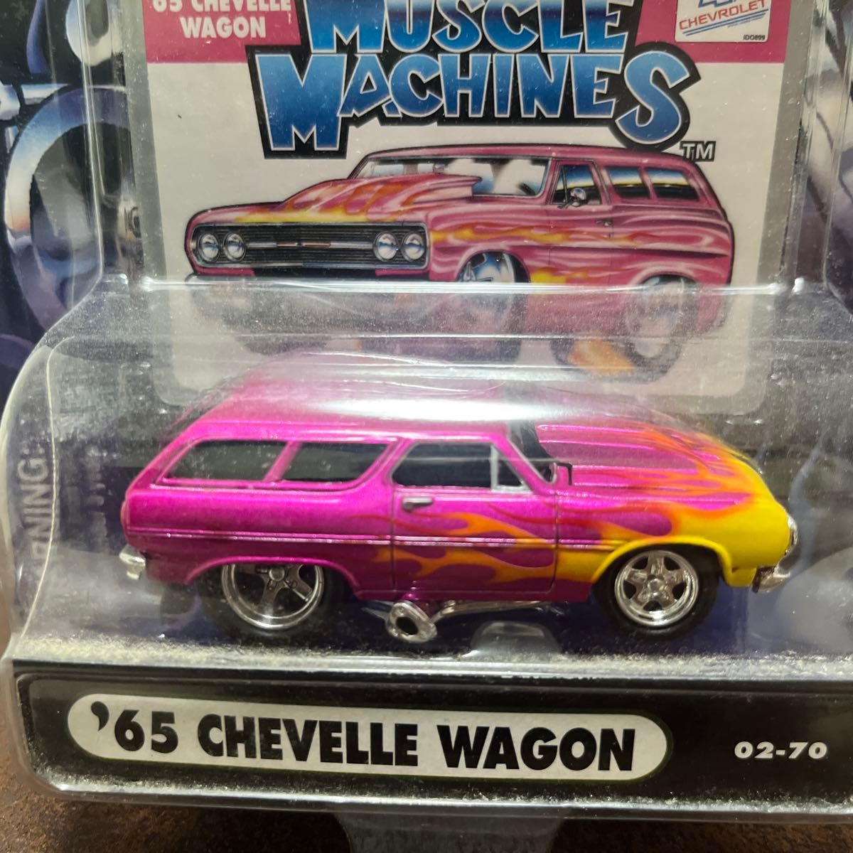 1/64 未開封 '65 シェベル ワゴン アメ車 シボレー マッスルマシーンズ
