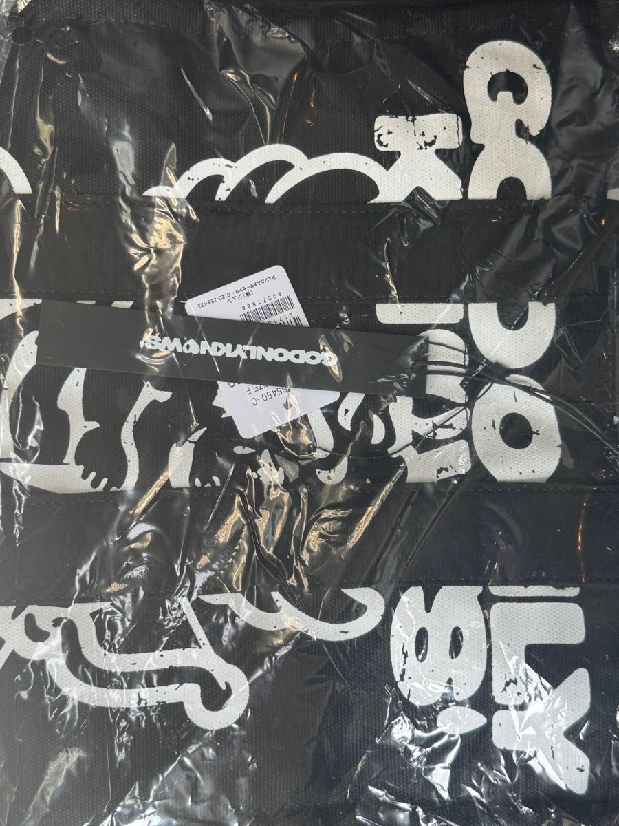 岩田剛典GOD ONLY KNOWS'トートバッグ ブラック GOD ONLY KNOWSトート