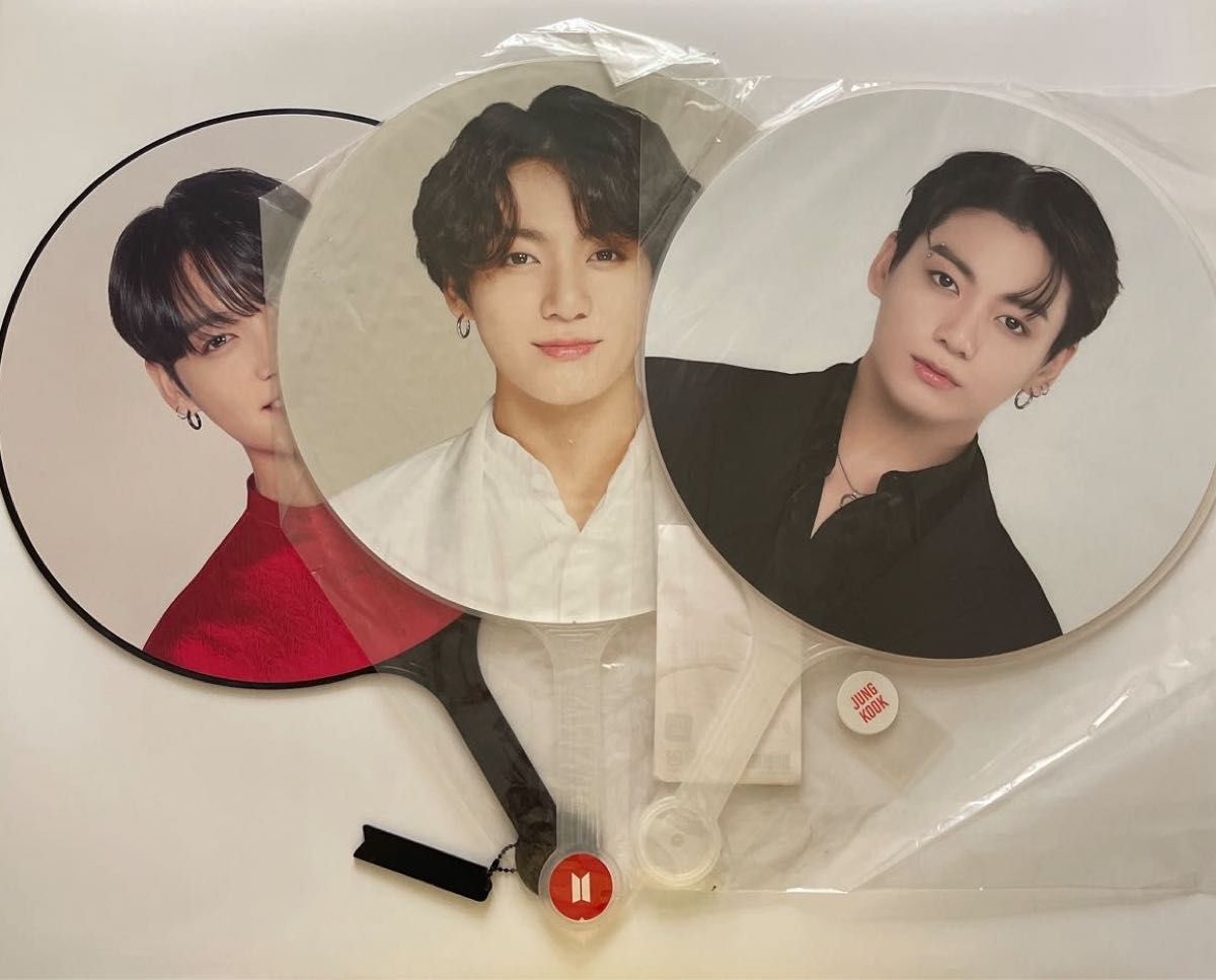 BTS ジョングク グク JUNGKOOK うちわ フラッグ コンプ セット