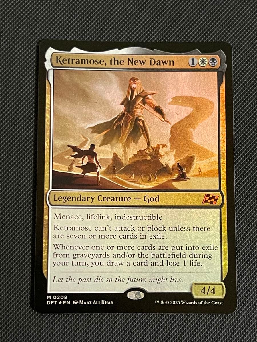 4枚セット【ファーストプレイス】新たな夜明け、ケトラモーズ FOIL