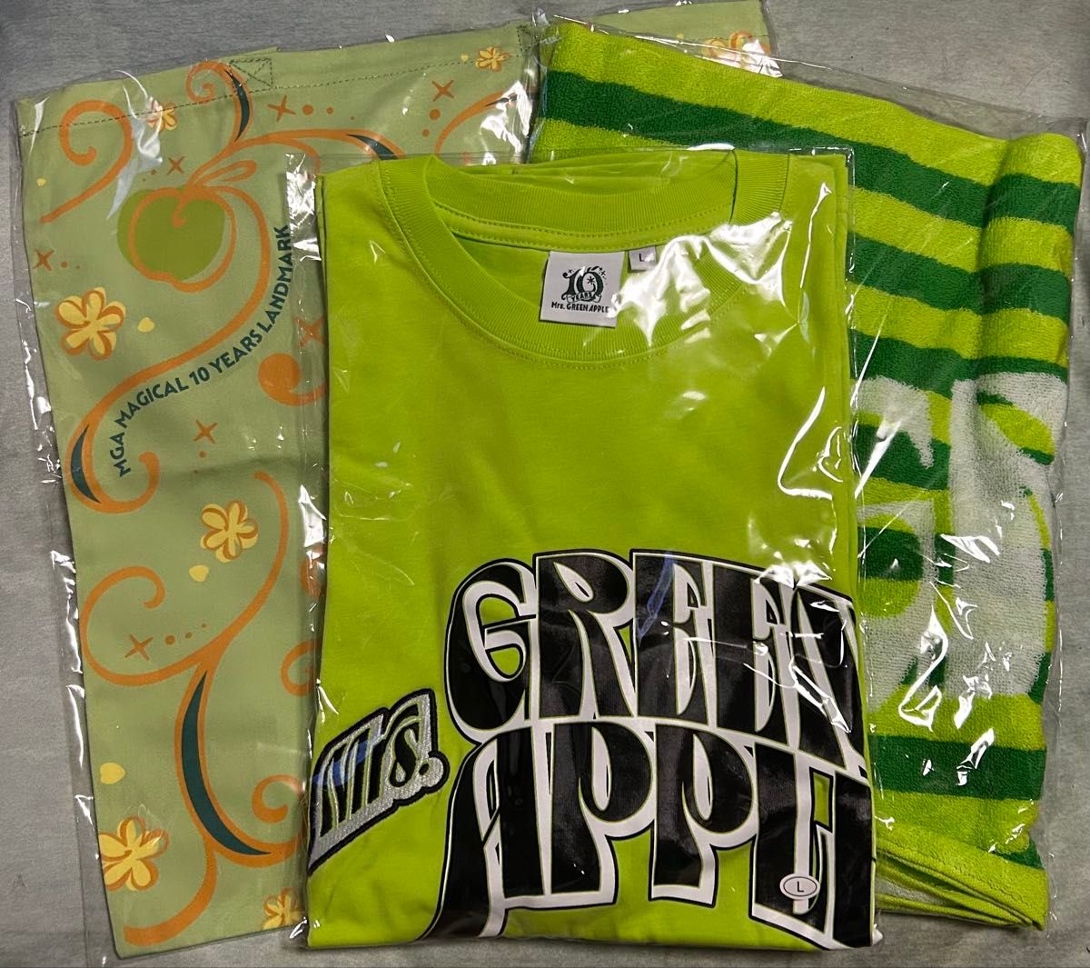 ミセス フェスTシャツ タオル トートバッグ グリーン3点セット｜Yahoo