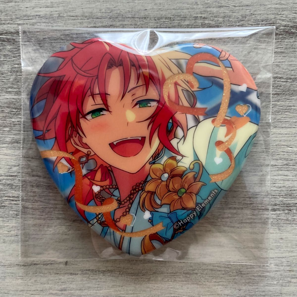 月永レオ 招募缶バッジ 3弾 中国 開花前 あんスタ 月永レオ