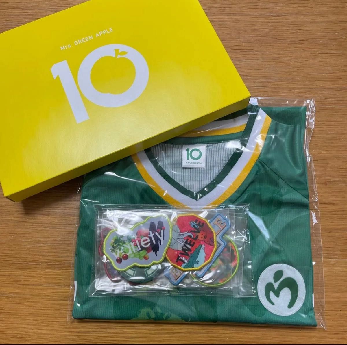 ミセスグリーンアップル 「10」ゲームシャツ（ワッペン10種付き） 10