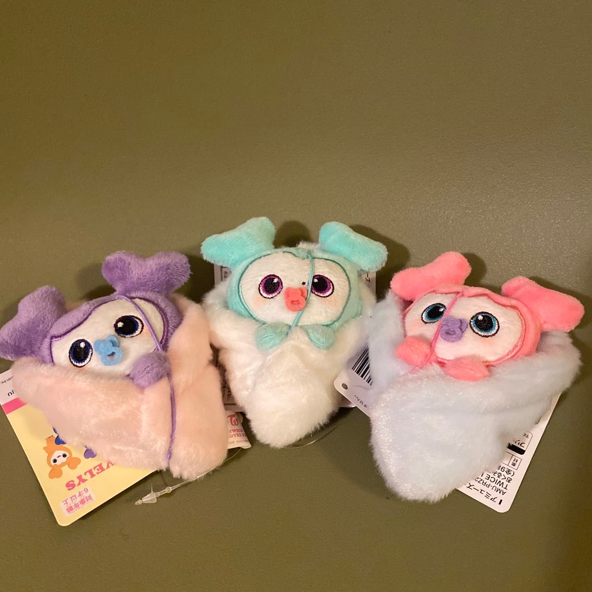 TWICE gigo限定 おくるみマスコット BABY LOVELYS ミサモ おくるみ