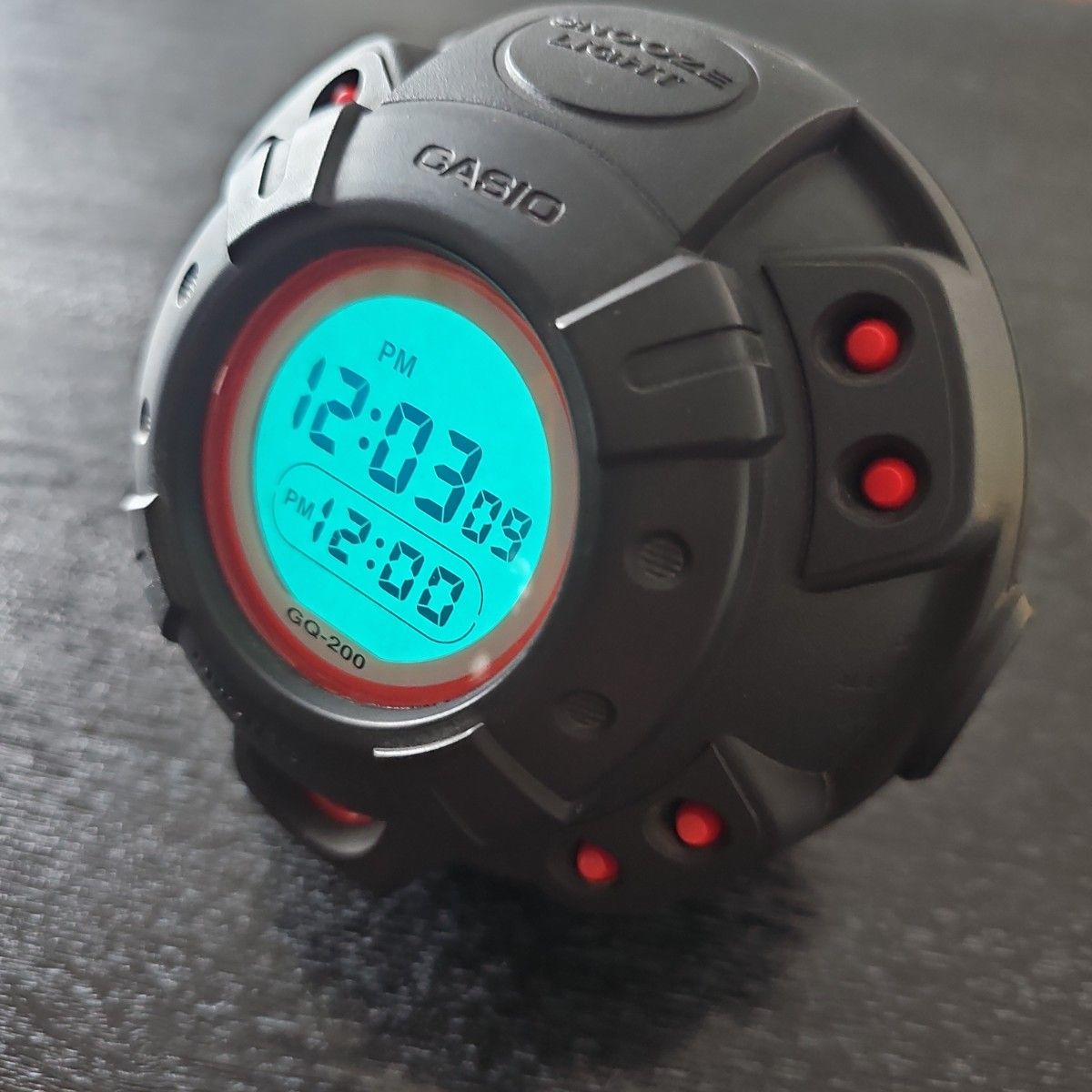 カシオ CASIO 目覚まし時計 GQ-200 G-SHOCK