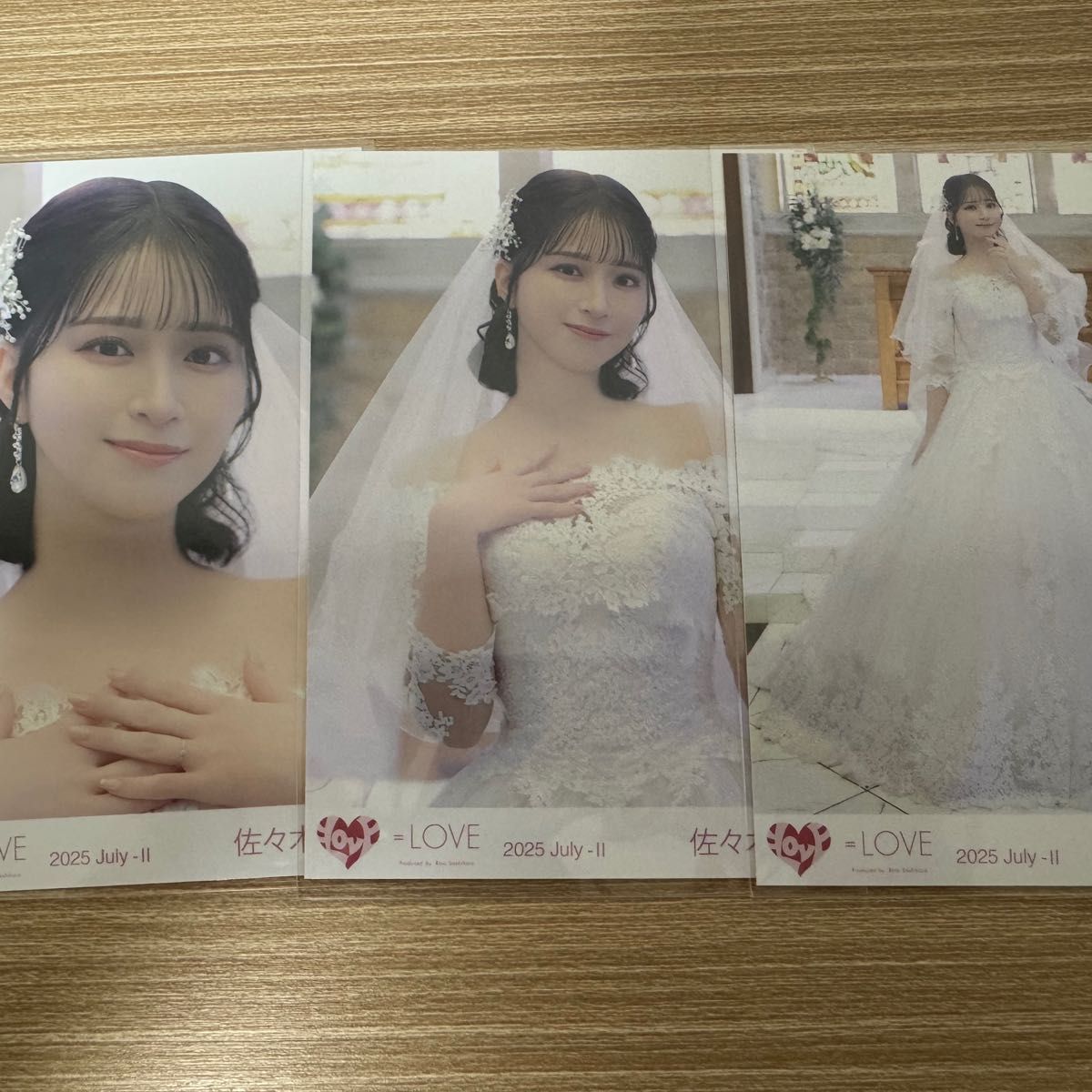 佐々木舞香 直筆 ヨリ 生写真 恋人以上、好き未満 MV衣装 イコラブ