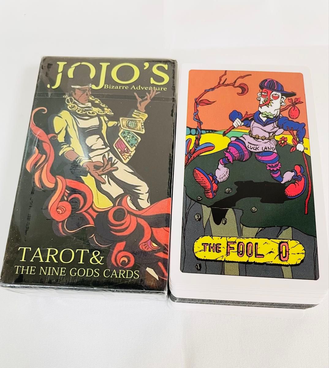 4パック ジョジョの奇妙な冒険 ABCカード タロットカードエディション