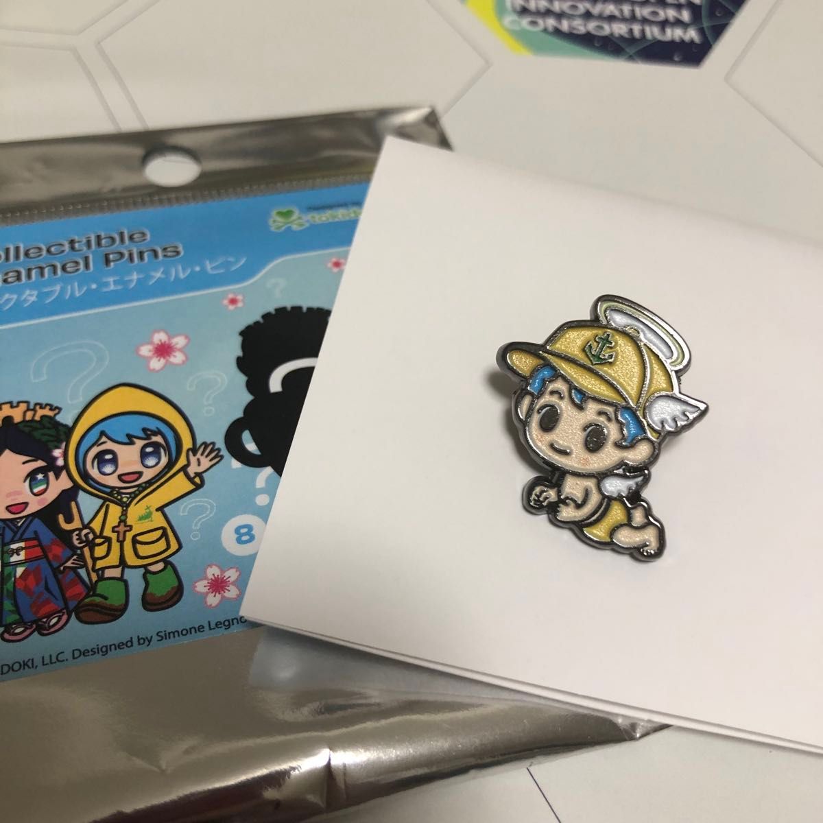 大阪関西万博 イタリア バチカン ルーチェ ピンバッジ 天使 イタリア館