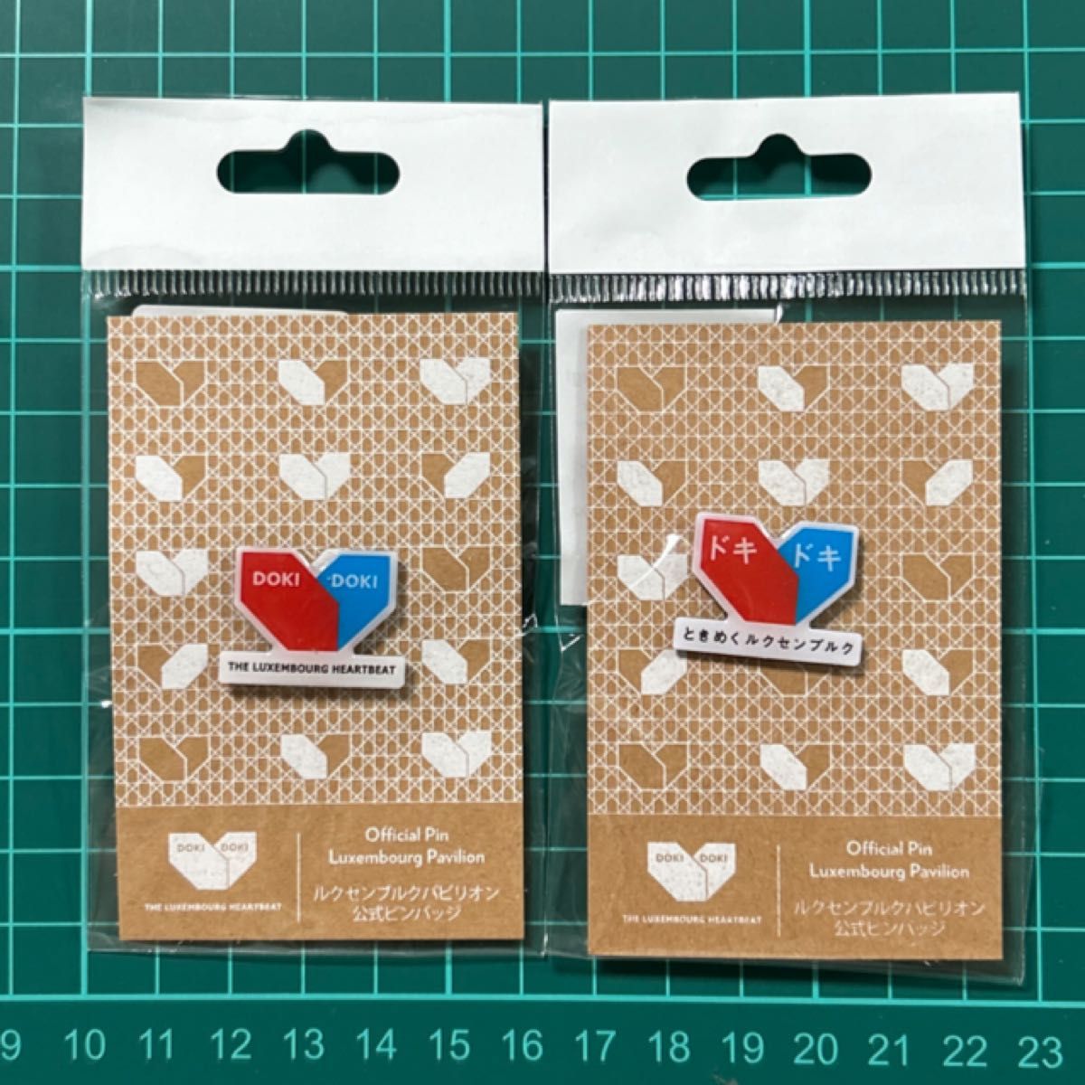 EXPO2025 ルクセンブルクパビリオン公式ピンバッジ 大阪関西万博 新品