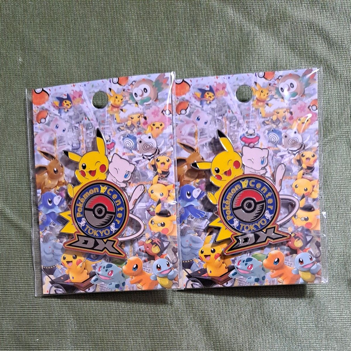 ポケモンセンター ロゴピンズ メガトウキョー 5個 ポケモンセンター