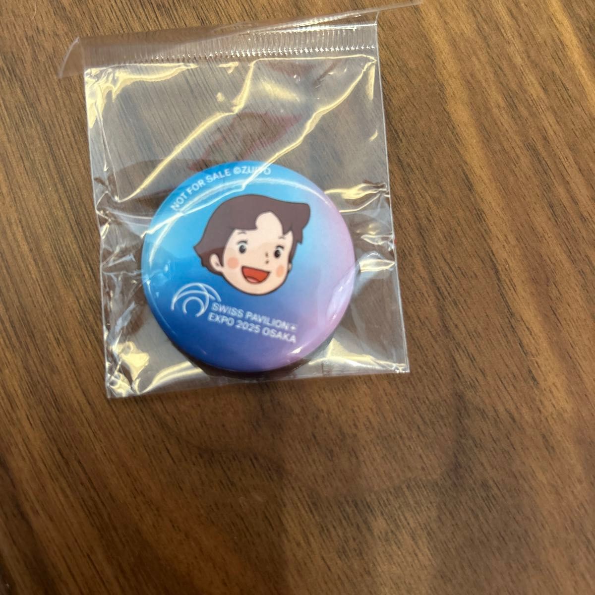 非売品 大阪・関西万博 スイス館 ハイジ 缶バッジ EXPO2025 スイス