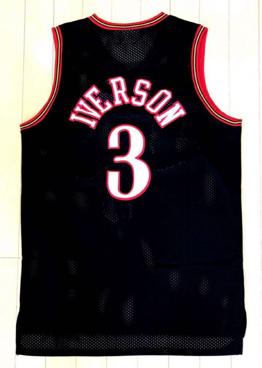 正規品 タグ付 新品未使用】アレン アイバーソン ユニフォーム