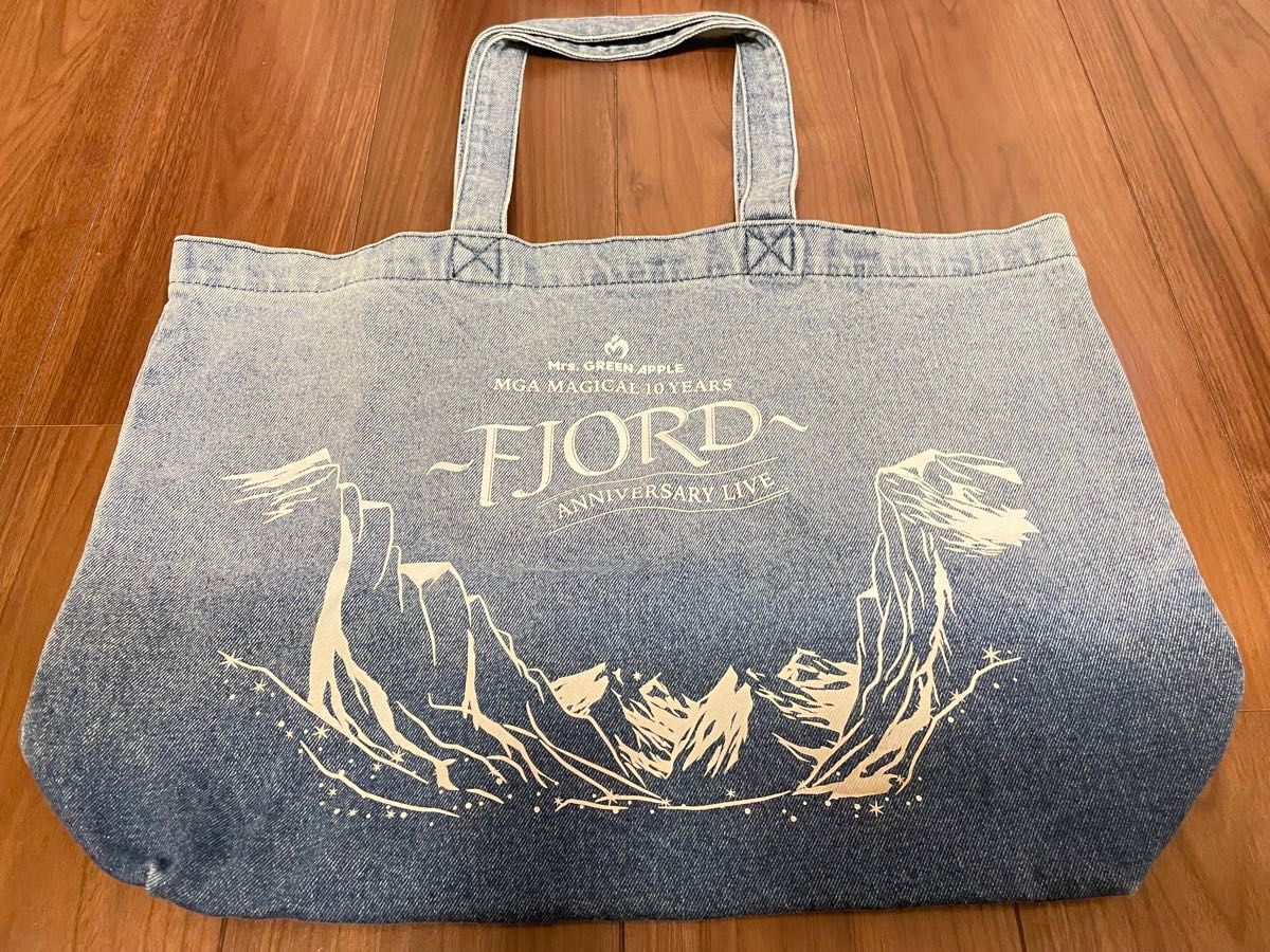 ミセスグリーンアップル FJORDデニムバッグ トートバッグ フィヨルド