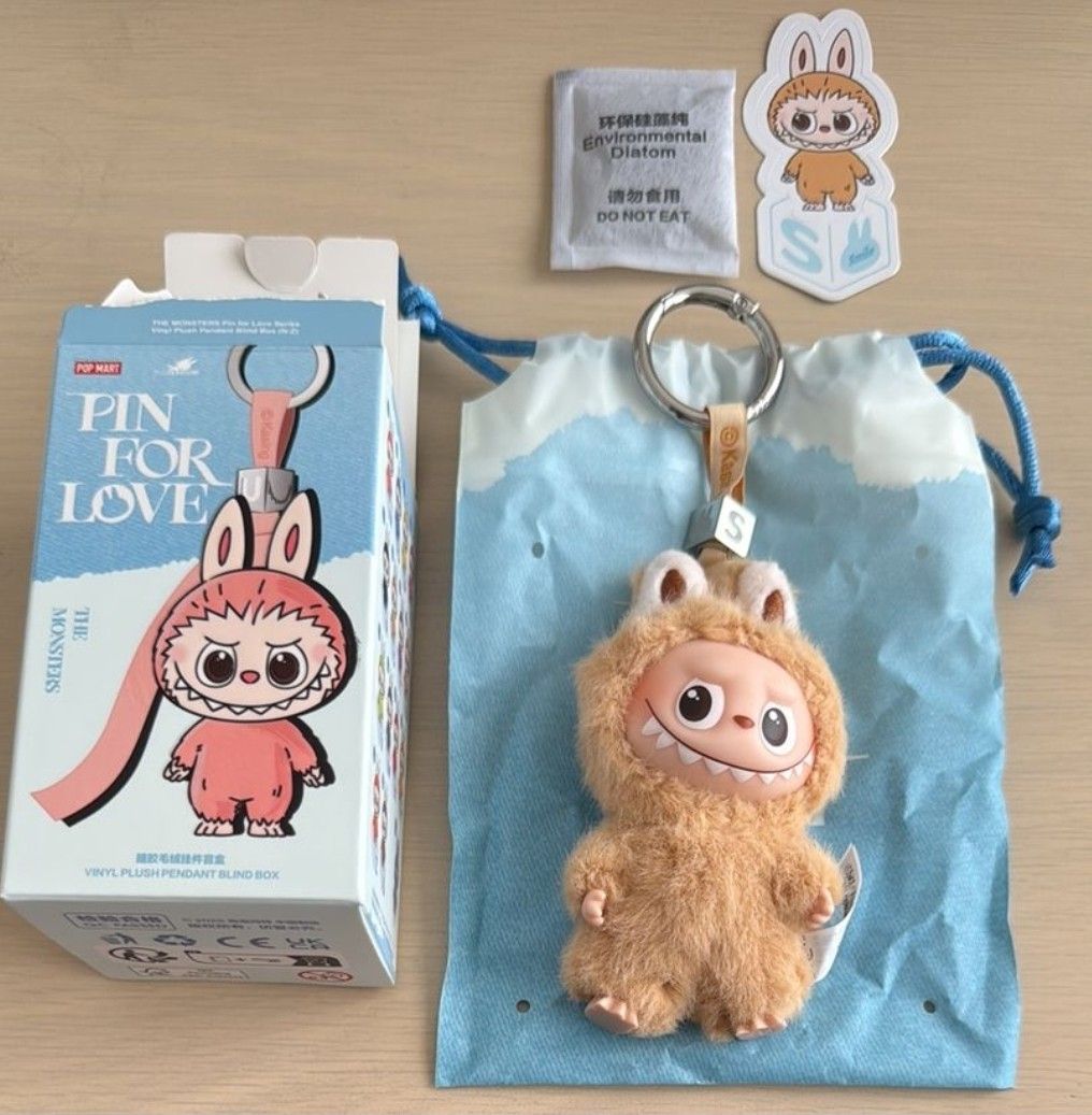 ポップマート ザ モンスターズ (ラブブ) ピン フォー ラブ シリーズ