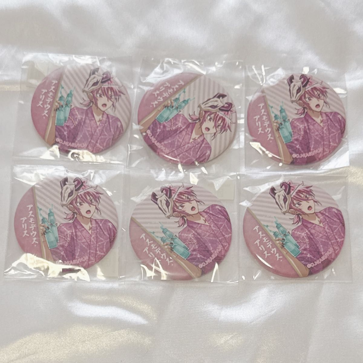 魔入間 アスモデウス アリス カラ鉄 缶バッジ 魔入りました！入間くん