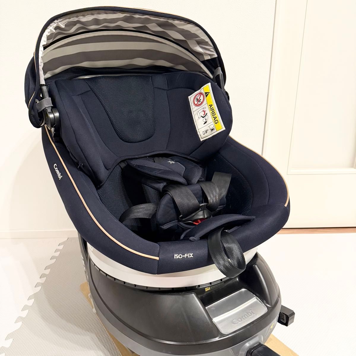 綺麗！コンビ クルムーヴ スマート ISOFIX エッグショック JG-600