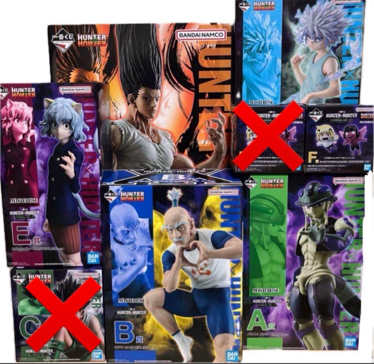 HUNTER × HUNTER 一番くじ フィギュア セミコンプリート6体セット