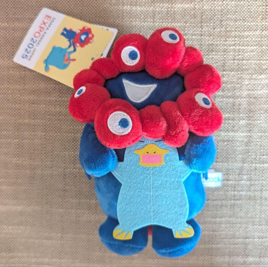 EXPO2025限定 大阪・関西万博 記念ICOCA ぬいぐるみパスケースセット